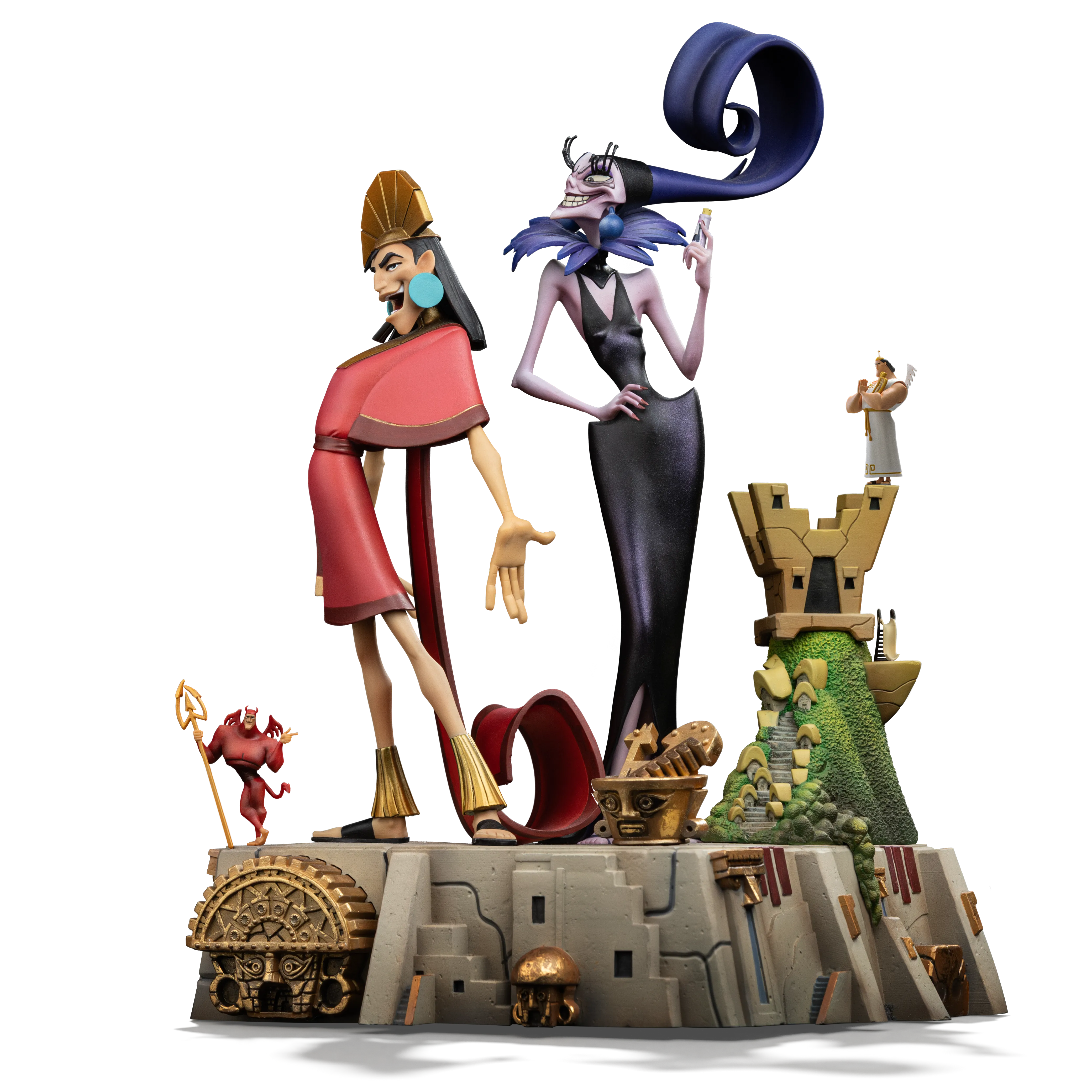 Iron Studios: Kuzco & Yzma - The Emperor’s New Groove Deluxe Art Scale 1/10
