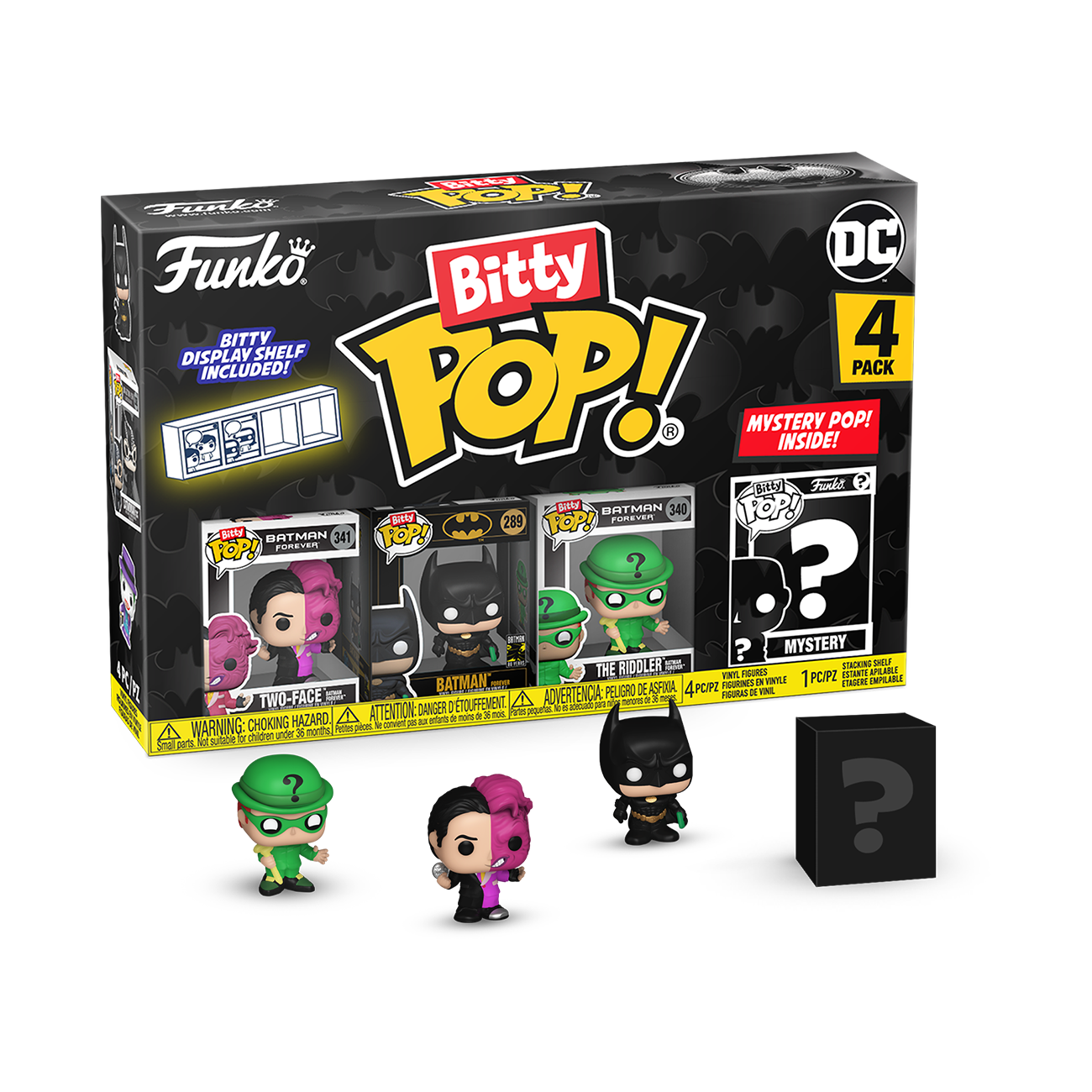 Bitty POP! 4-Pack | Two Face | DC Comics