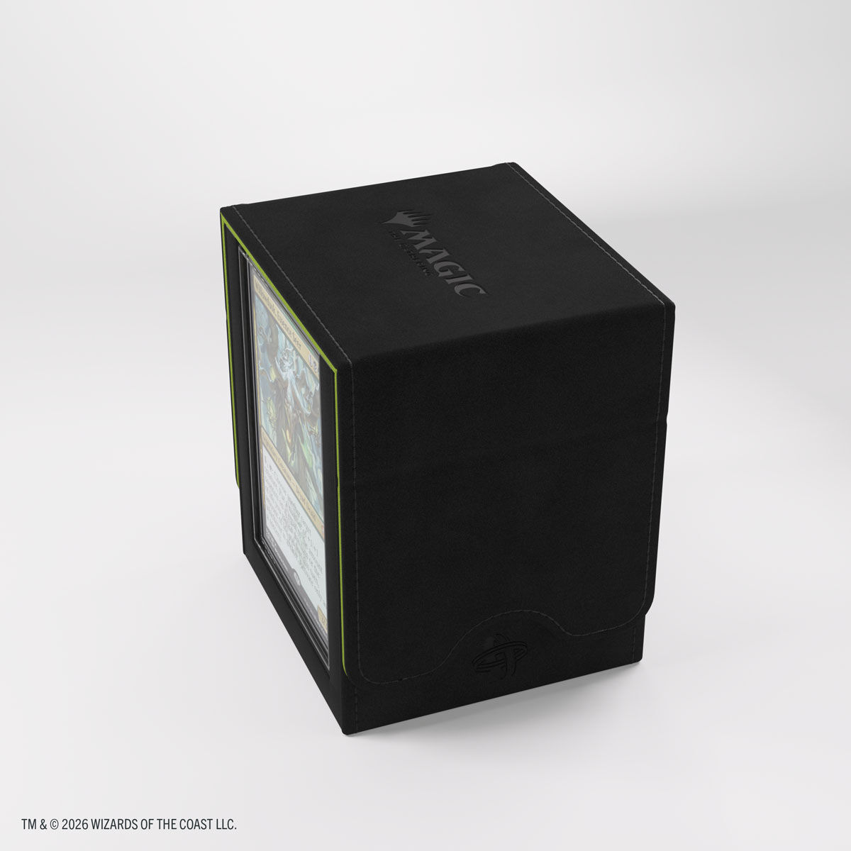 Gamegenic | Secrets of Strixhaven - Schwarz/Grün | Deckbox Squire Plus100+ XL