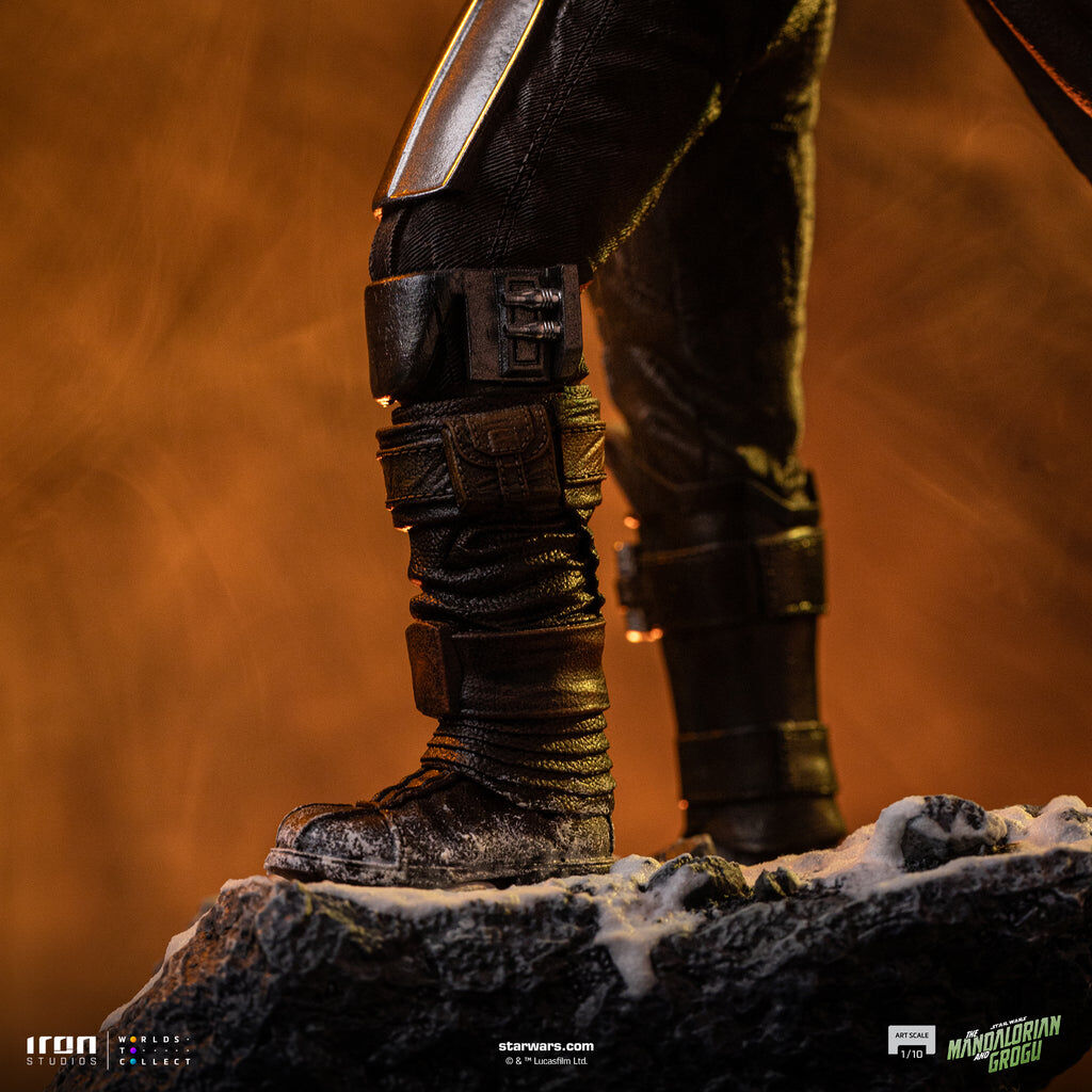 Iron Studios | The Mandalorian and Grogu | Mandalorian and Grogu Movie Art Scale 1/10