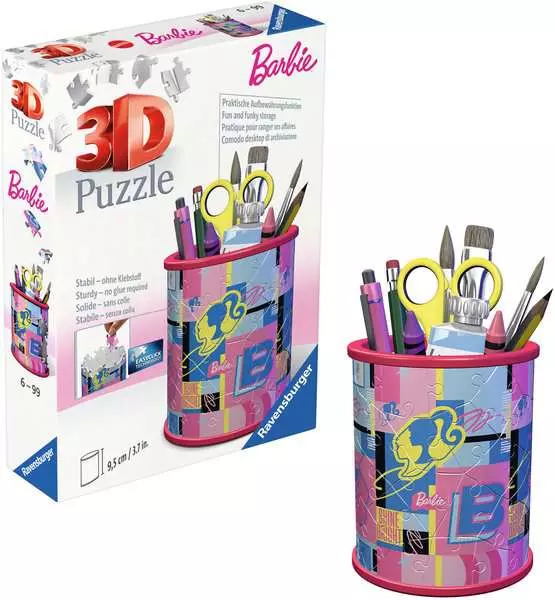 Ravensburger | Barbie Stiftehalter | 3D Puzzle