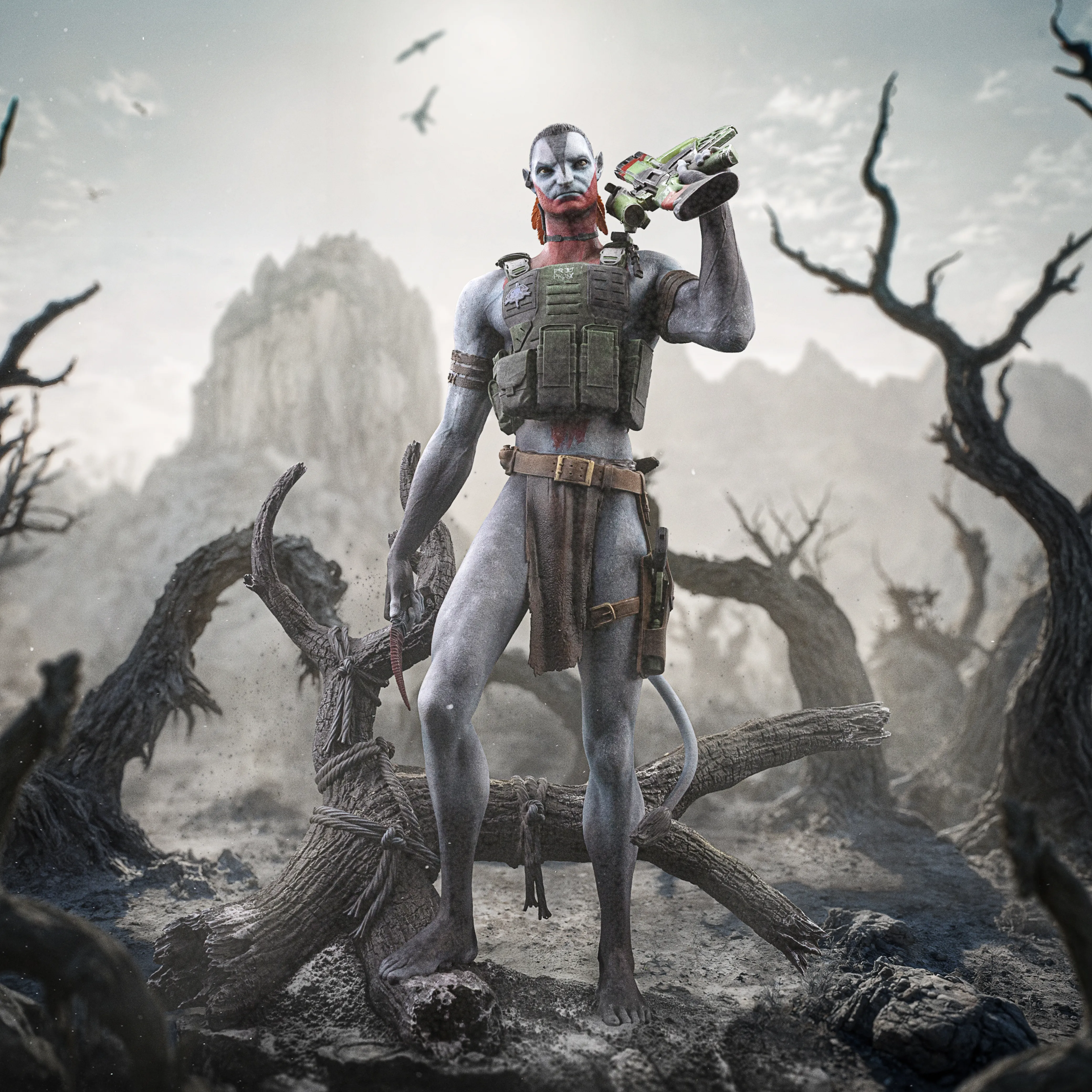 Iron Studios | Miles Quaritch | Avatar 3 Fire and Ash Art Scale 1/10