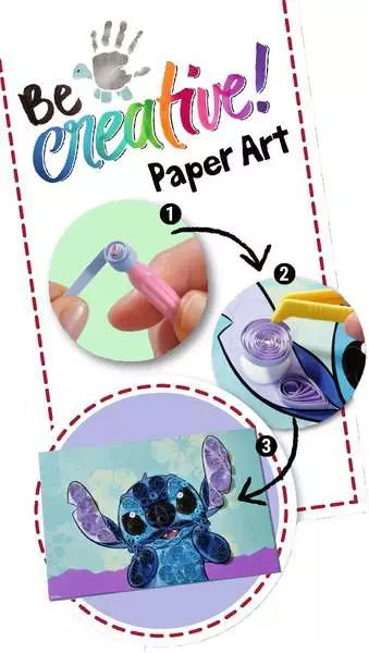 Ravensburger | BeCreative Midi Disney | Paper Art Quilling Stitch