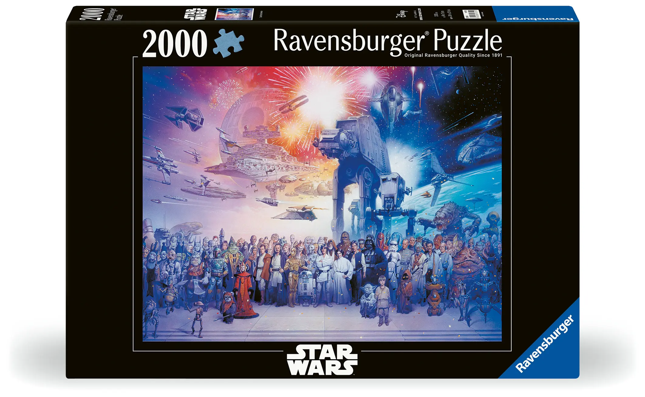 Ravensburger | Star Wars Universum | 2000 Teile Puzzle Challenge