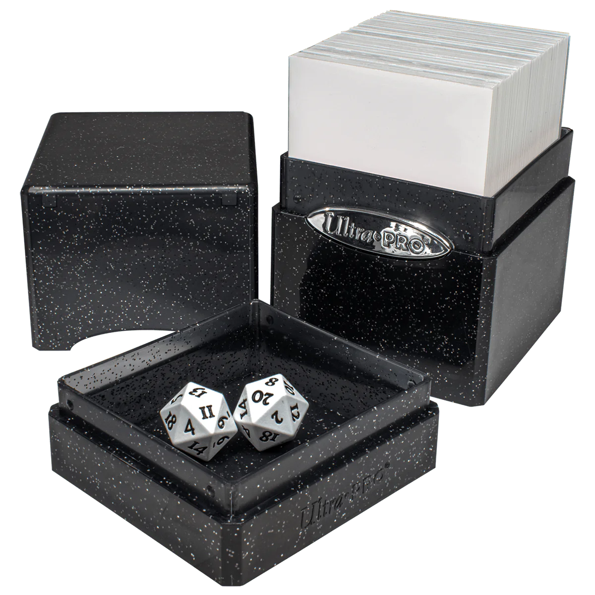 Ultra Pro - Satin Tower - Glitter Black
