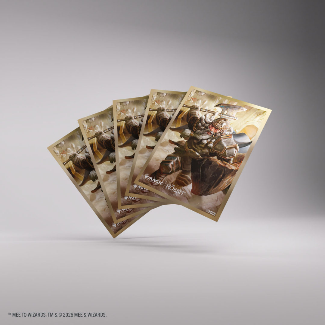 Gamegenic | MTG: The Hobbit - Thorin, Mountain-King | Premium Art Sleeves (105 Stk.)