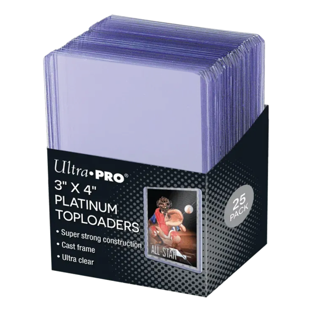 Ultra Pro | 3" x 4" Platinum | Toploader (25 Stk.)