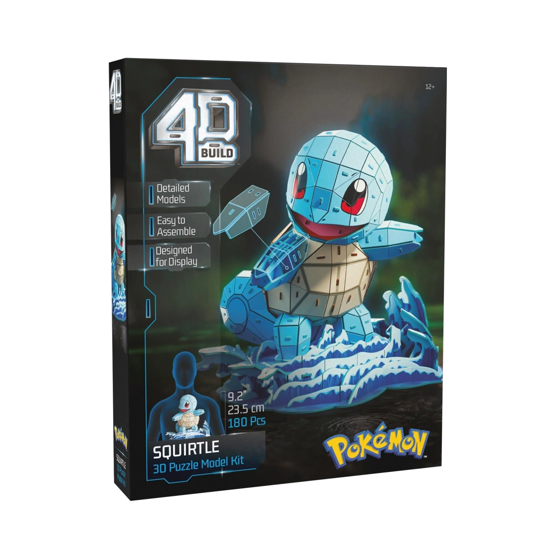 Pokémon: Spin Master 4D Build - Shiggy