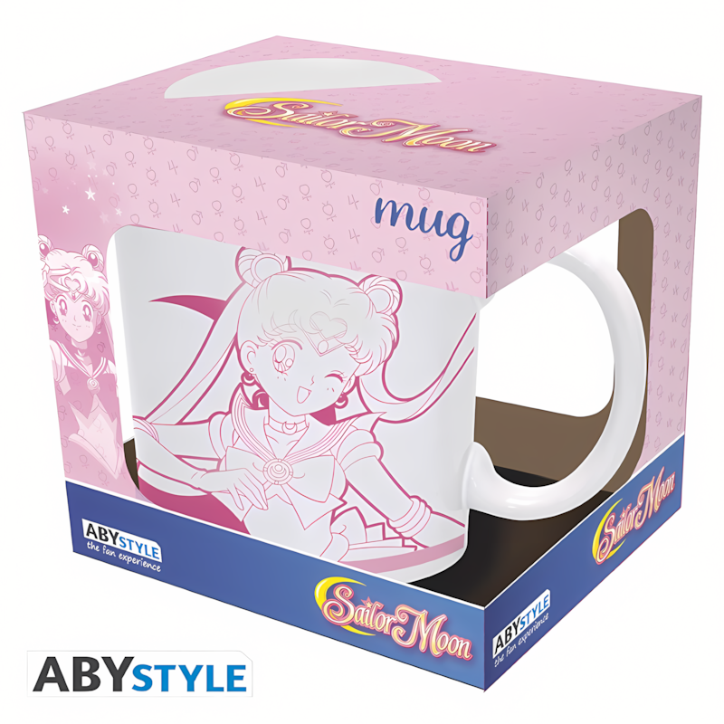Abysse | Sailor Moon | Sailor Moon & Luna Mug (320ml)