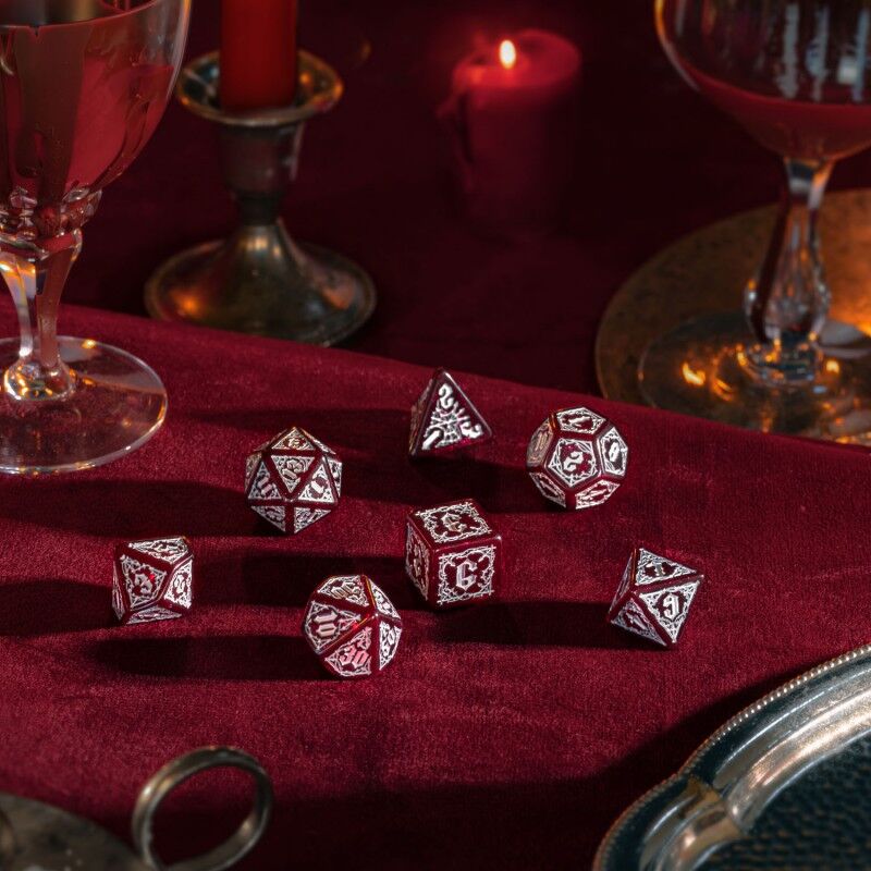 Q Workshop | Scarlet | Bloodsucker Dice Set