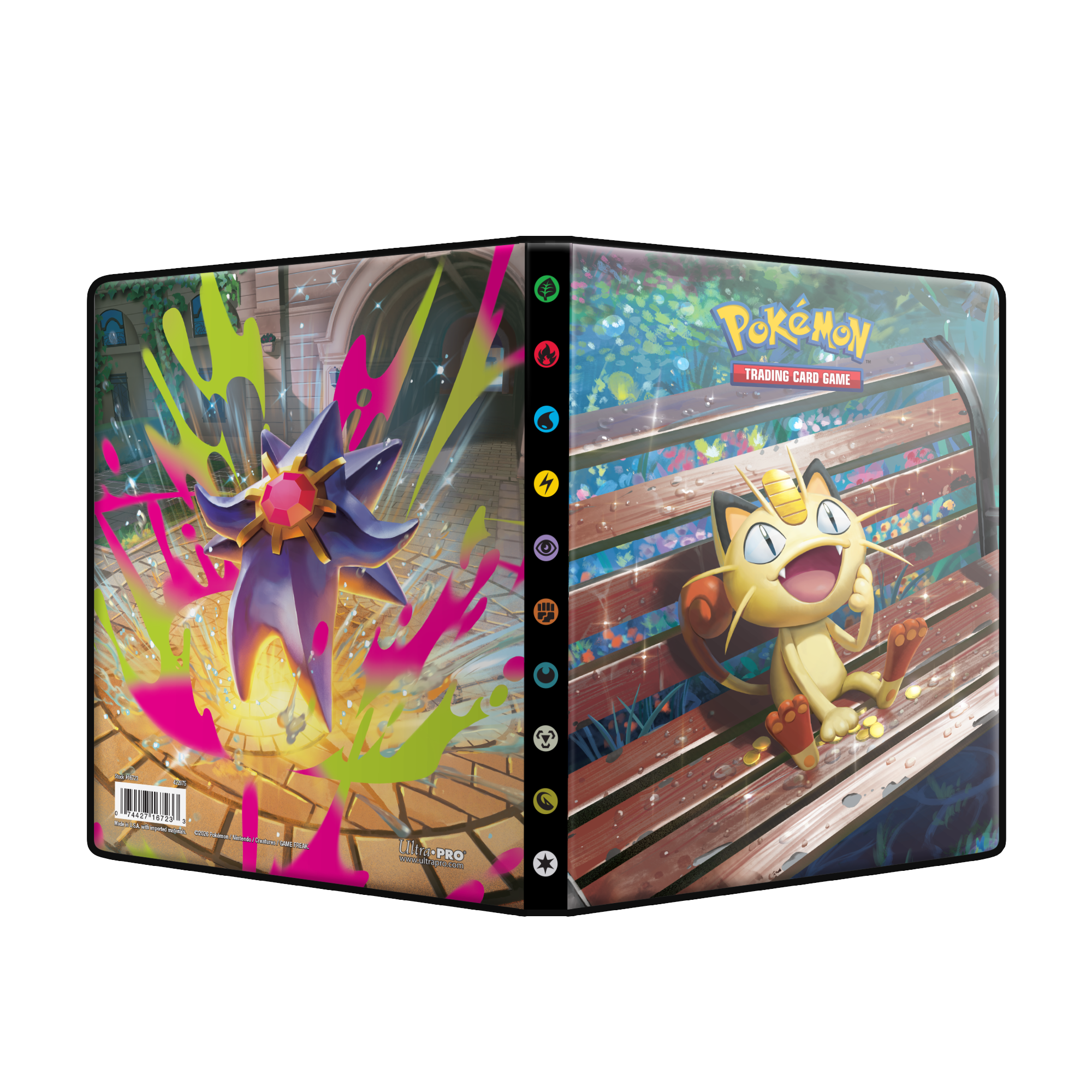Ultra Pro | Mega Evolution Perfect Order | 4-Pocket Portfolio for the Pokémon TCG