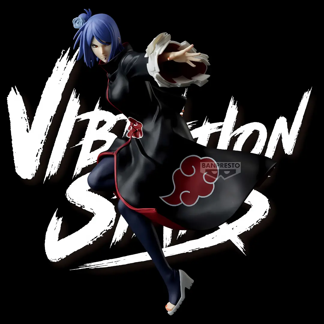 Banpresto: Naruto Shippuden - Konan Vibration Stars Figur (15cm)