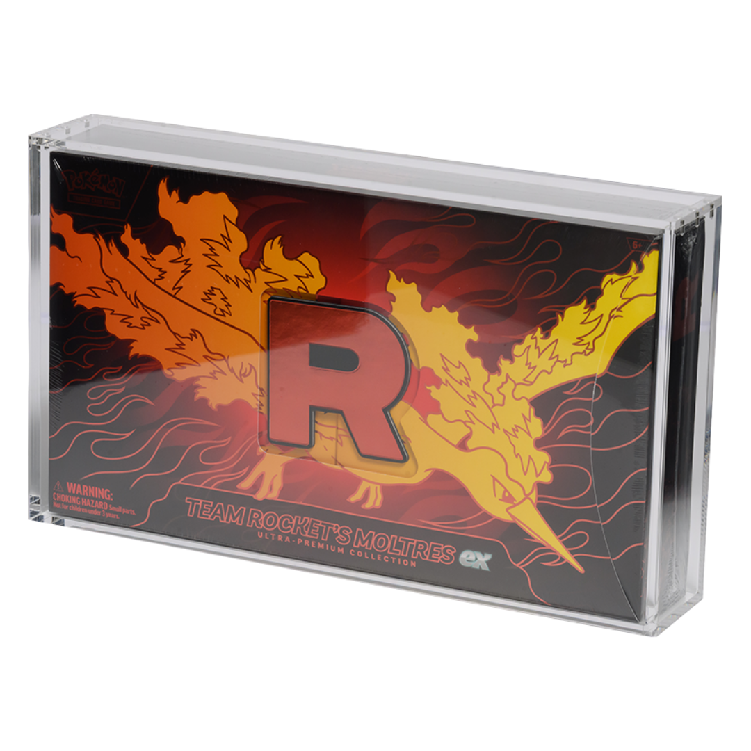 The Acrylic Box | Team Rocket's Moltres UPC | Acryl Case
