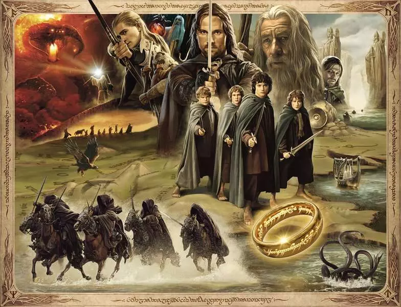 Ravensburger | Der Herr der Ringe | 2000 Teile Puzzle