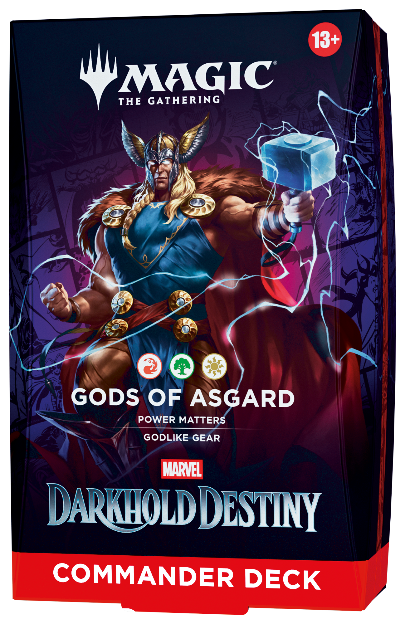 Magic: The Gathering | Marvel Darkhold Destiny | Commander Deck Display (4 Stk.) (EN)
