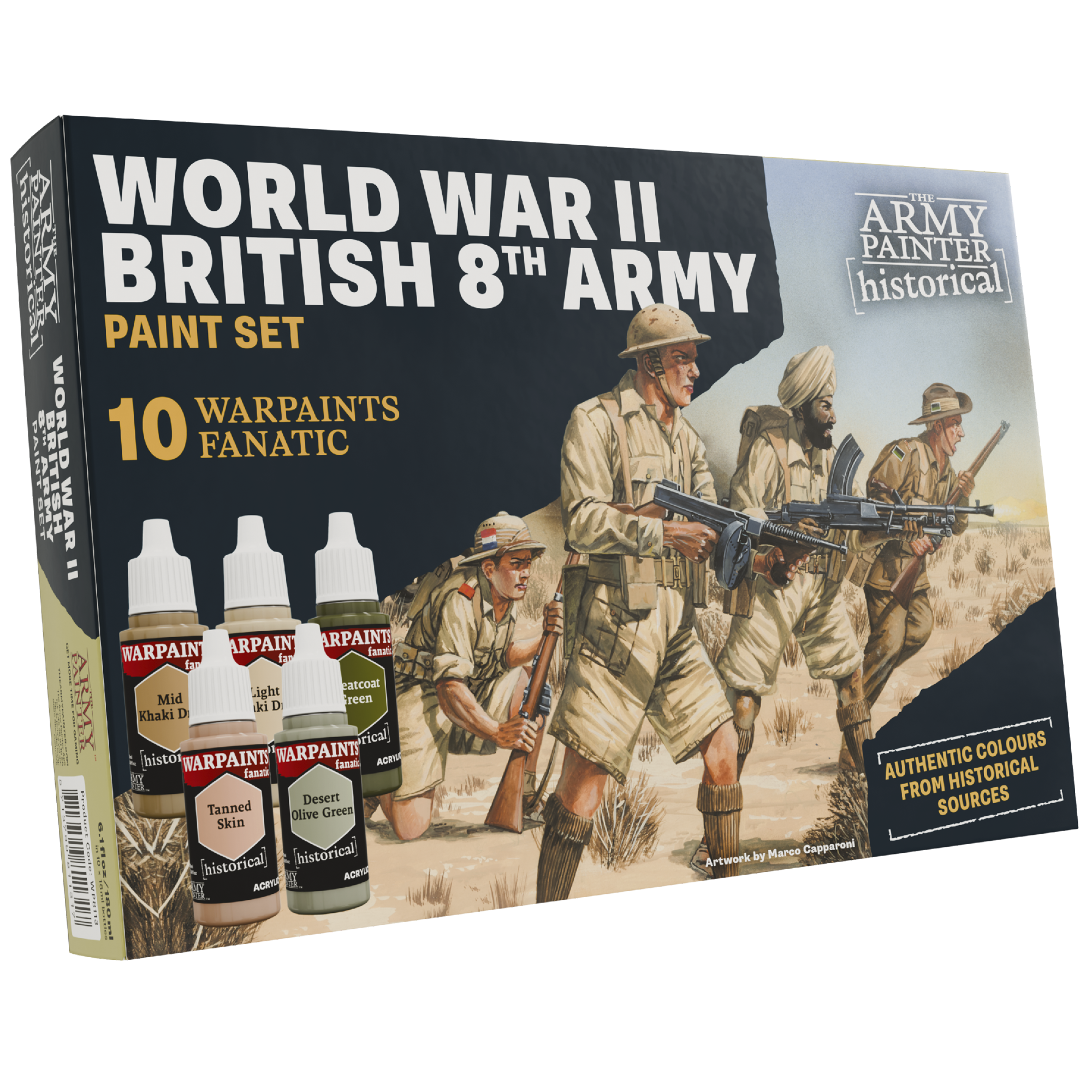The Army Painter | Historical: World War II British 8th Army | Paint Set