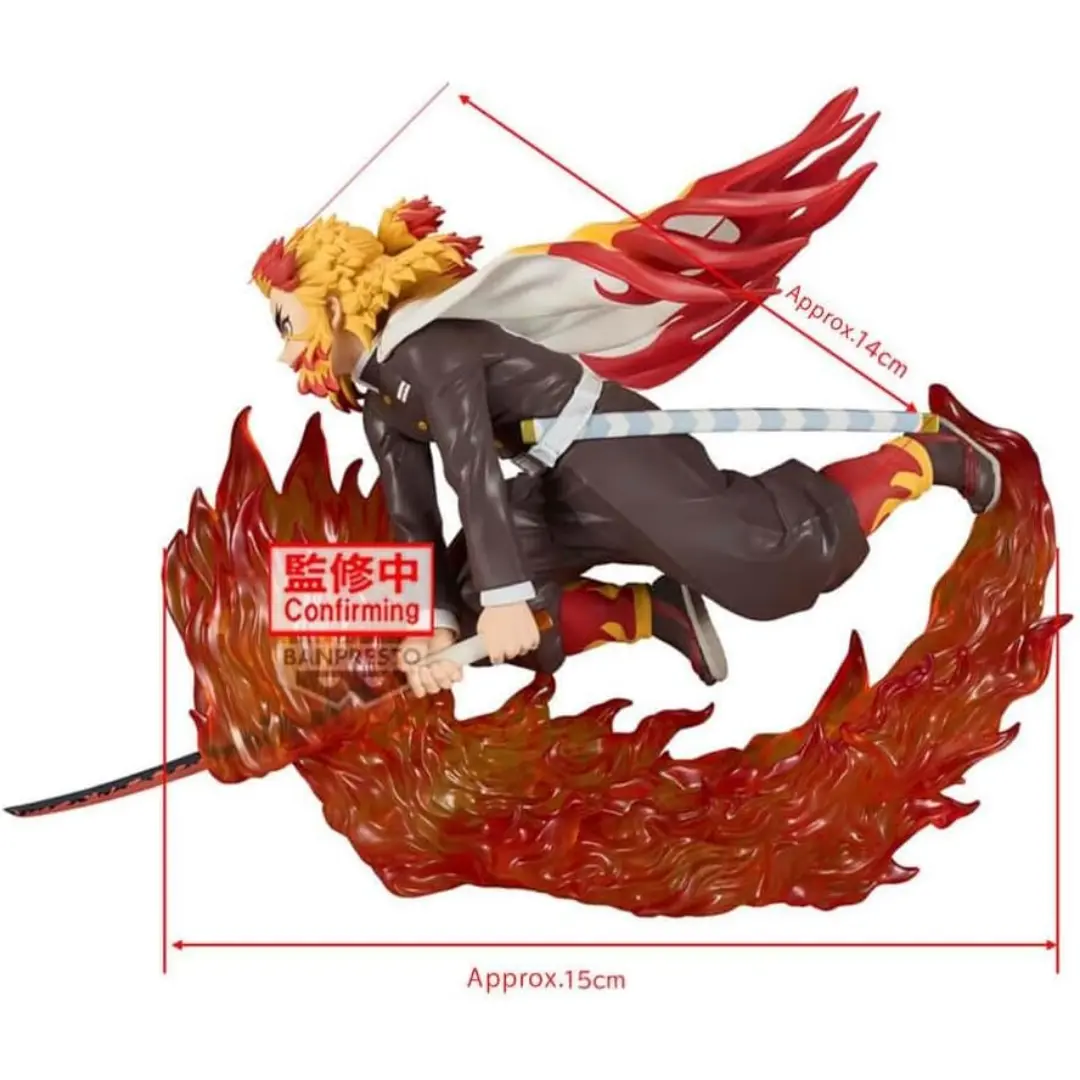 Banpresto | Kyojuro Rengoku Vibration Stars Plus (14cm) | Demon Slayer