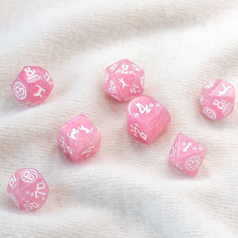 Q Workshop | Daisy | Cats Dice Set