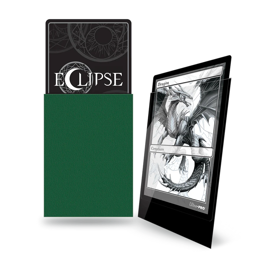 Ultra Pro: Eclipse Gloss Standard Sleeves - Forest Green