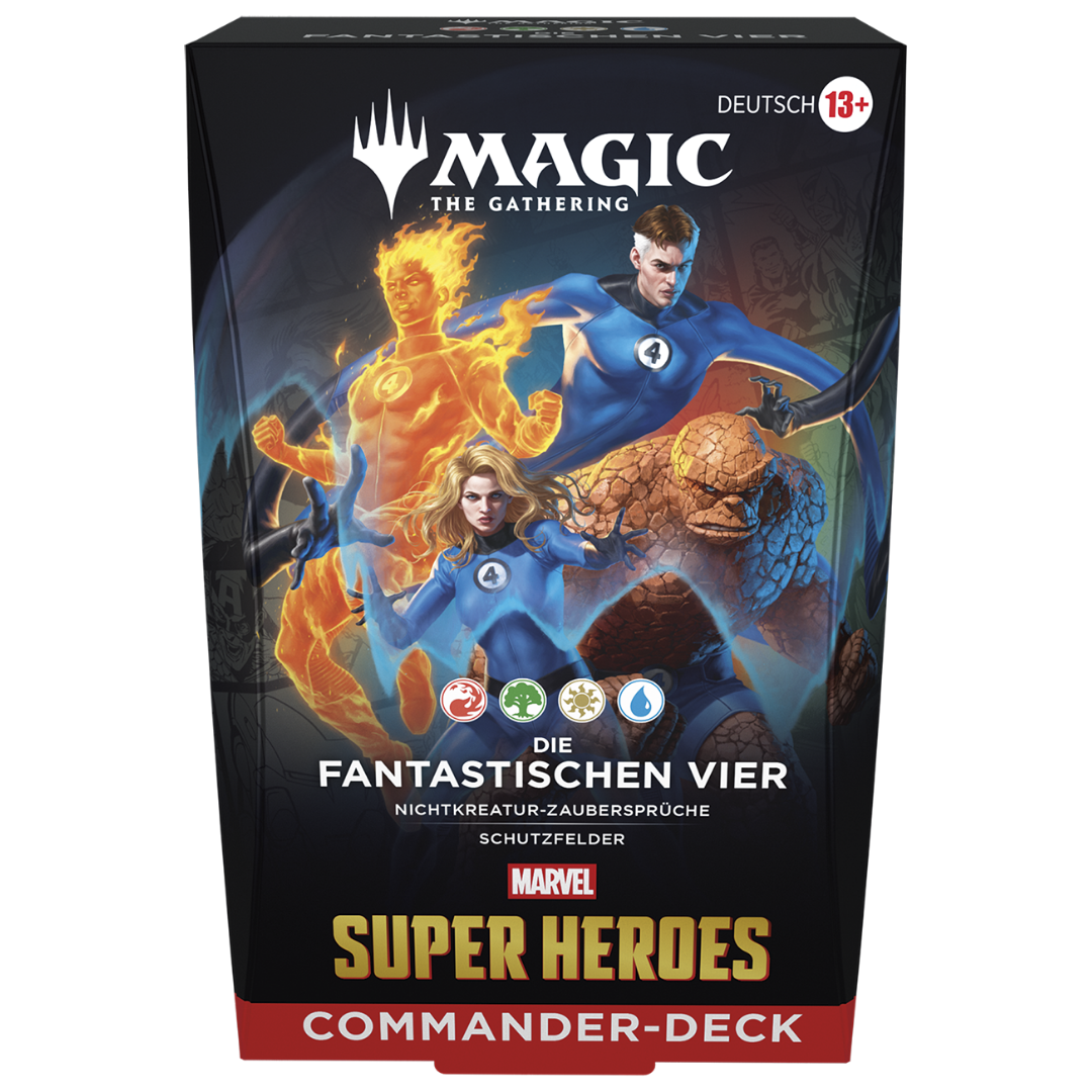 Magic: The Gathering | Marvel Super Heroes | Commander Decks (4) (DE)