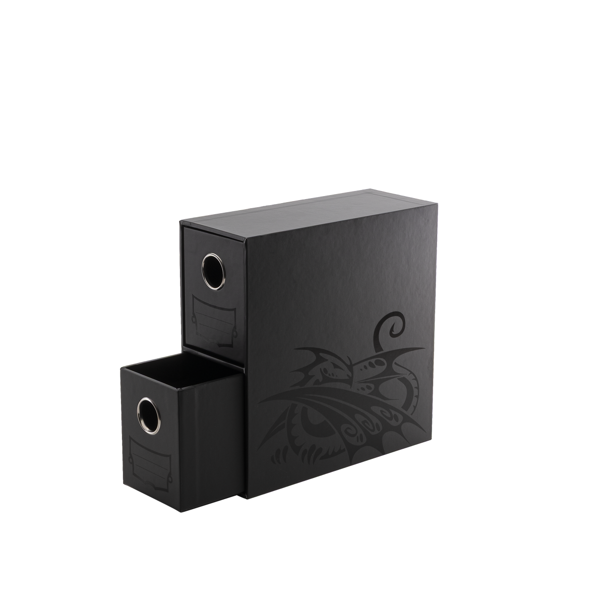 Dragon Shield | Fortress Card Drawer | Vertical 2 Black