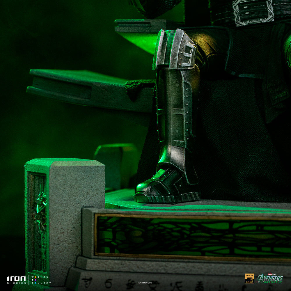 Iron Studios | Doctor Doom on Throne | Avengers: Doomsday - Deluxe Art Scale 1/10