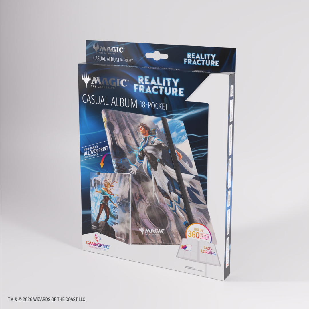 Gamegenic | MTG: Reality Fracture - Tan Beleren, conflicted/Jace, building Reality | 18-Pocket Casual Album