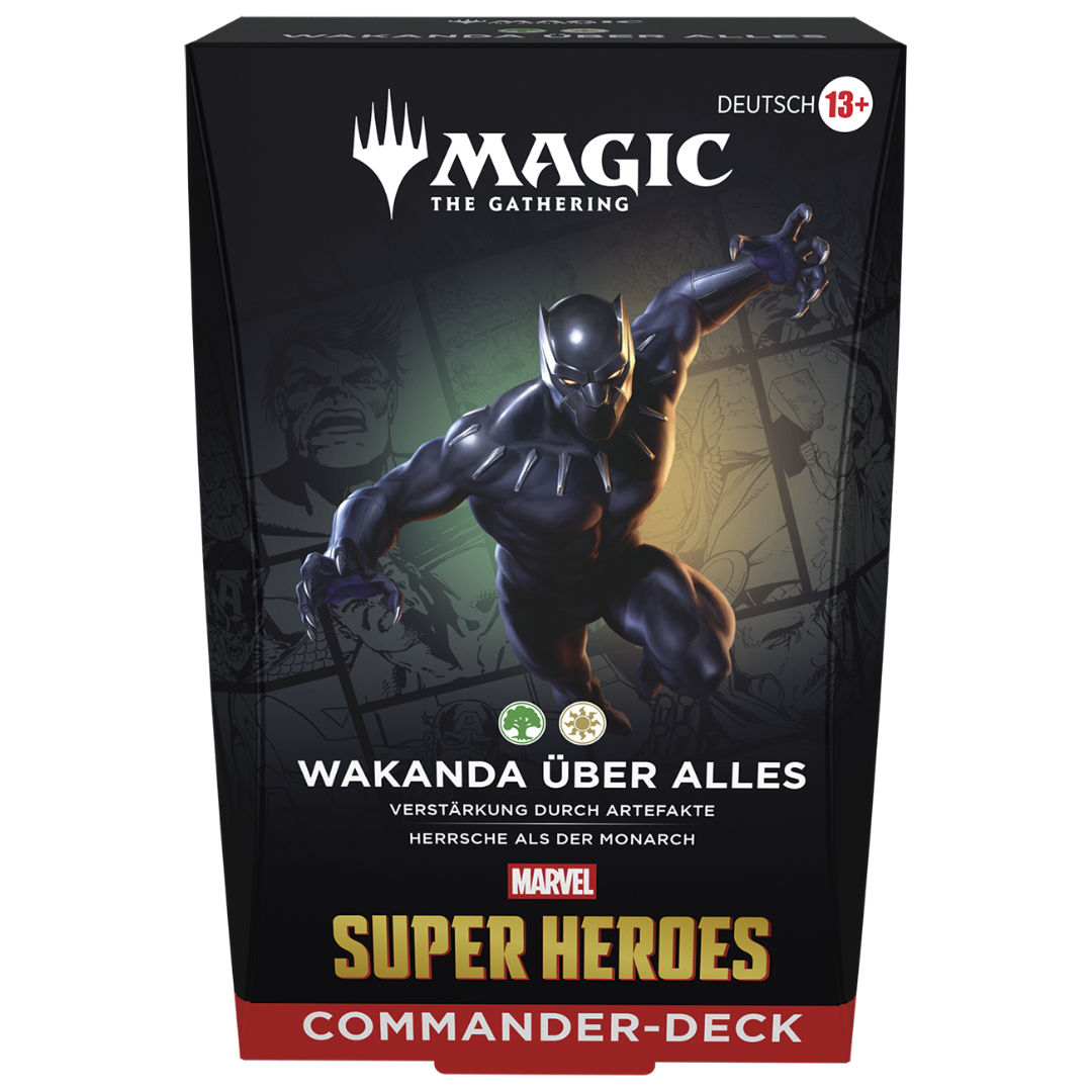 Magic: The Gathering | Marvel Super Heroes | Commander Decks (4) (DE)