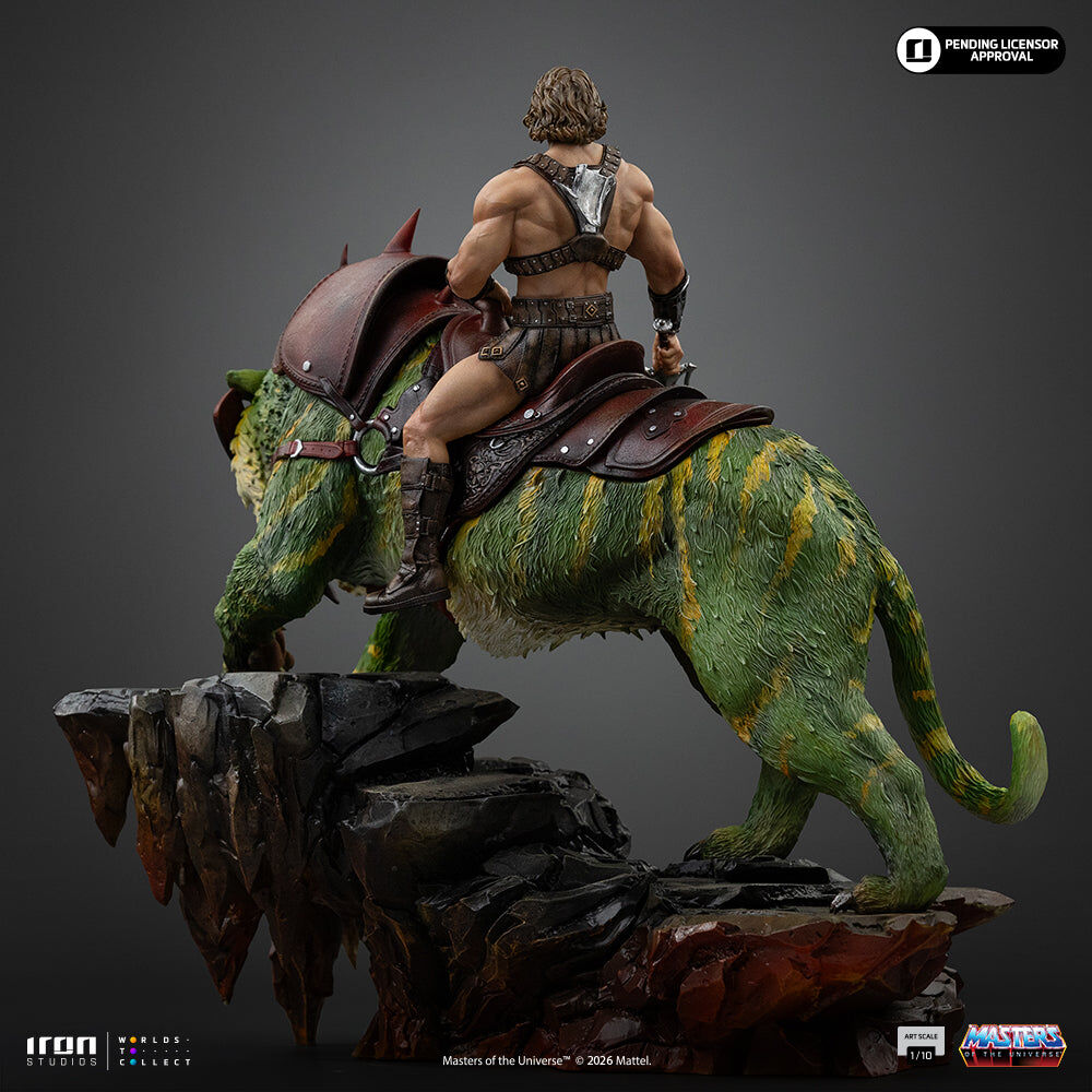 Iron Studios | He-Man and Battle Cat | Masters of the Universe (2026) Art Scale 1/10