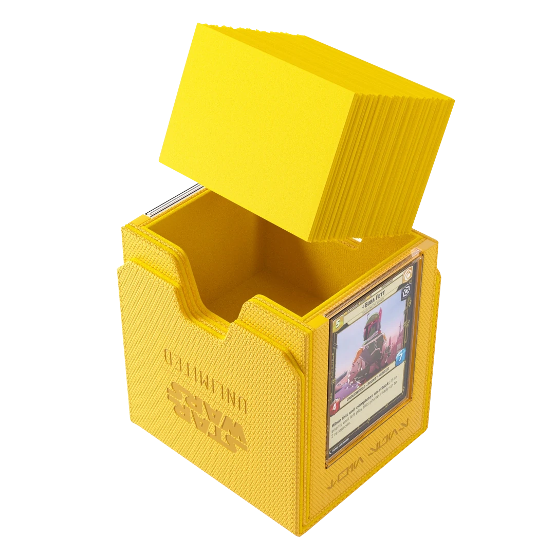 Gamegenic | Star Wars Unlimited Deck Pod | Twin Suns Yellow