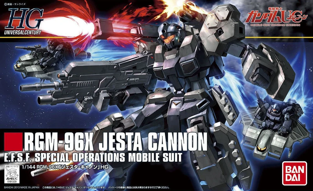 Bandai | HGUC RGM-96X Jesta Cannon | Mobile Suit Gundam Unicorn (1/144)