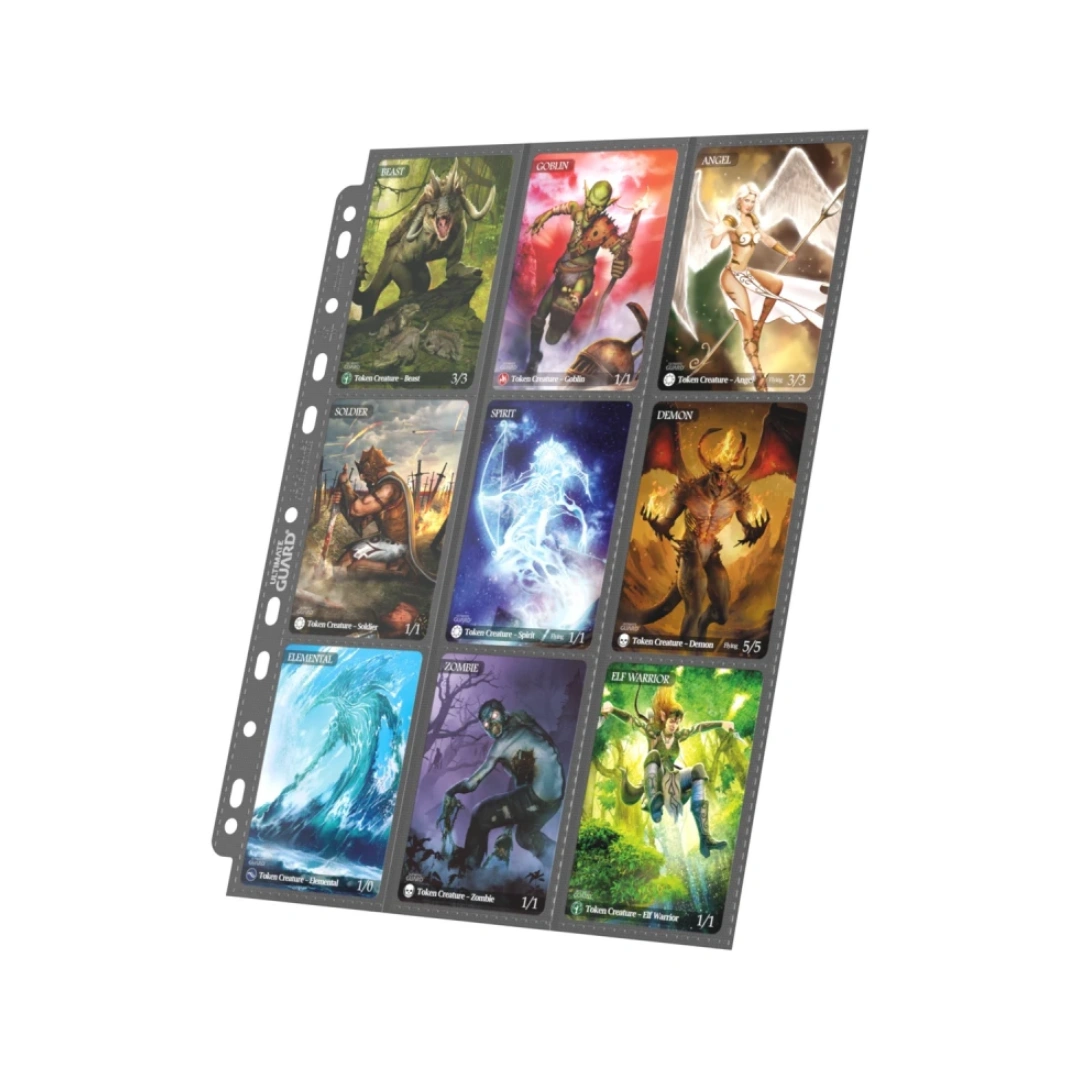 Ultimate Guard | 18-Pocket Pages | Side-Loading Grau