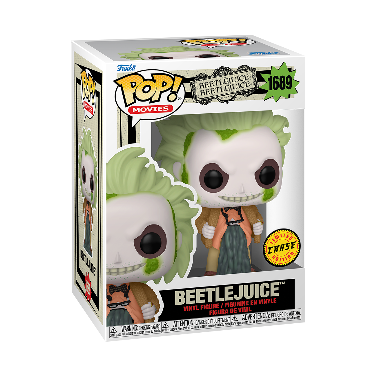 POP! Movies: Beetlejuice in Cardigan - Beetlejuice (CH)