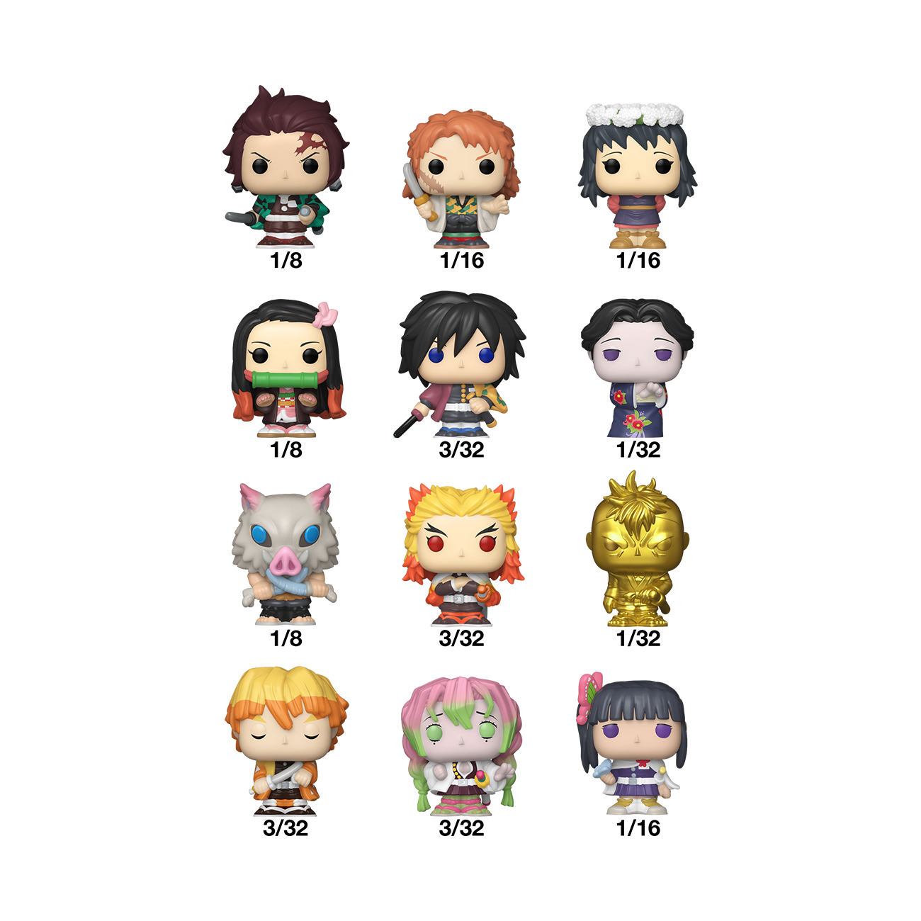 POP! Bitty Single | Various Characters | Demon Slayer (Kimetsu no Yaiba)