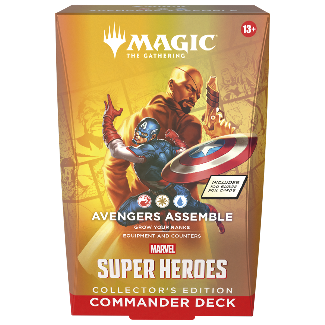 Magic: The Gathering | Marvel Super Heroes | Commander Decks Collector's Edition (4) (EN)