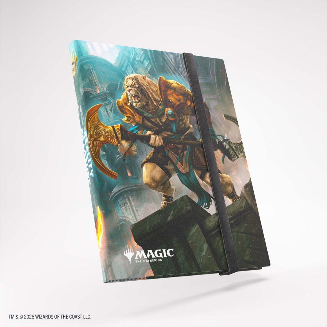 Gamegenic | MTG: Reality Fracture - Ajani, Path of Vegeance/Ajani, Counter Attack Leader | 18-Pocket Casual Album