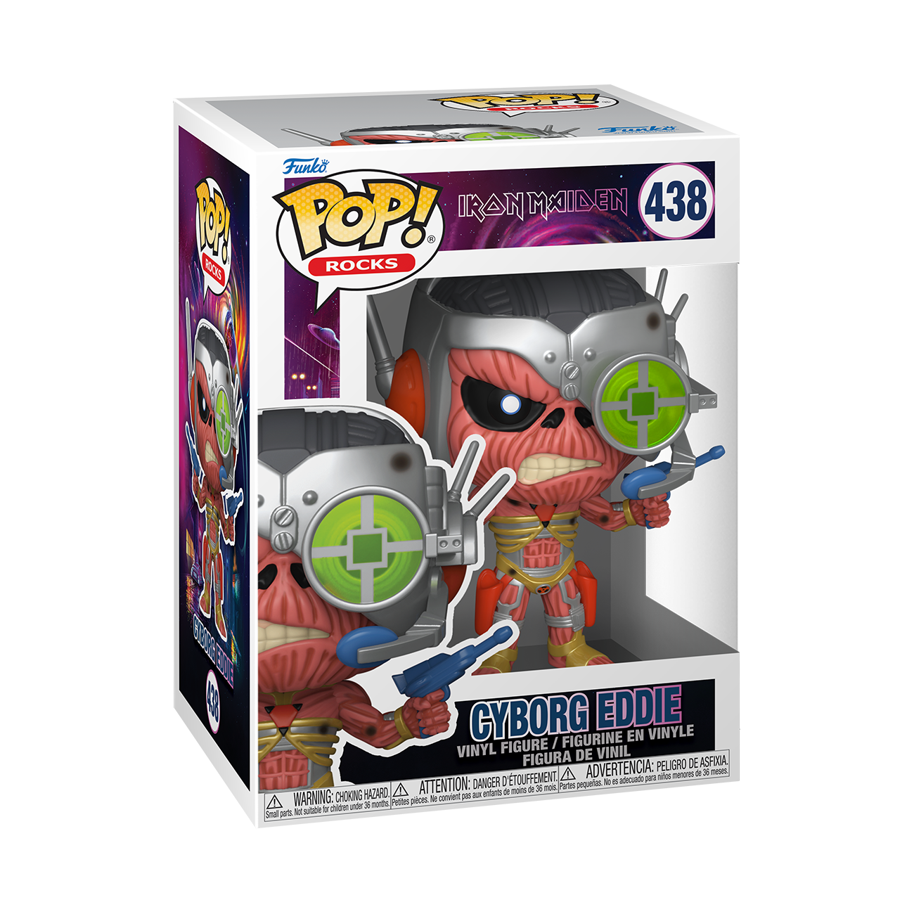 Pop Rocks Character POP Rocks: Cyborg Eddie - Iron Maiden | FP80487