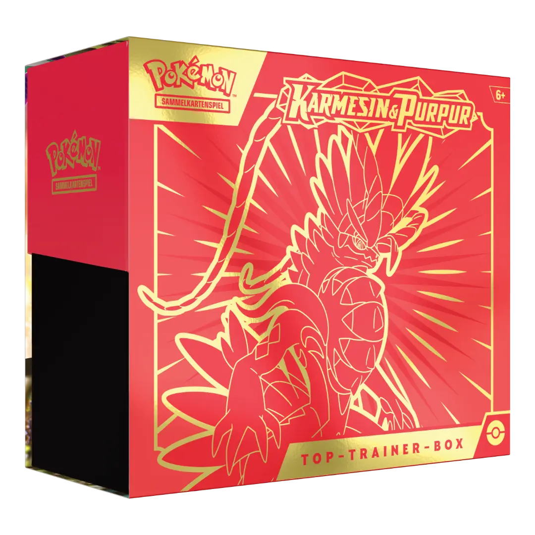 Pokémon TCG: Karmesin & Purpur (KP01) - Top Trainer Box (DE)