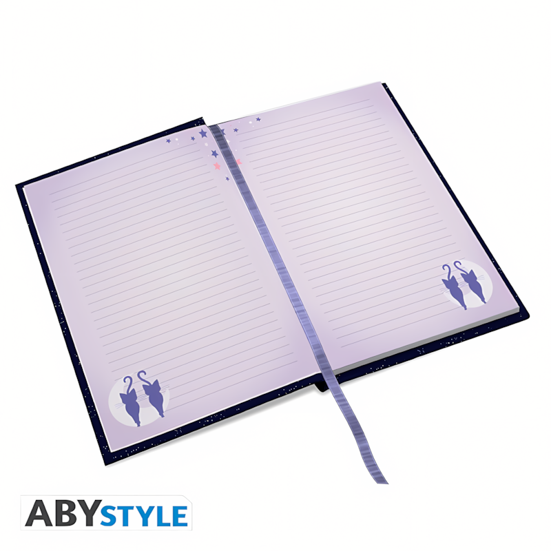 Abysse | Sailoor Moon | Luna & Artemis Premium A5 Notebook