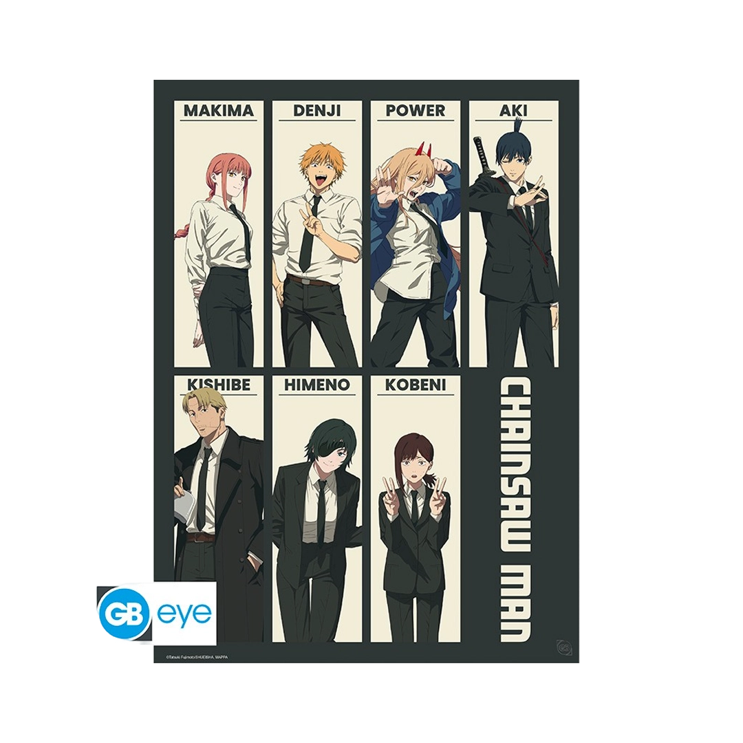 Abysse: Chainsaw Man - Devil Hunters Poster Chibi Set (2 Stück)