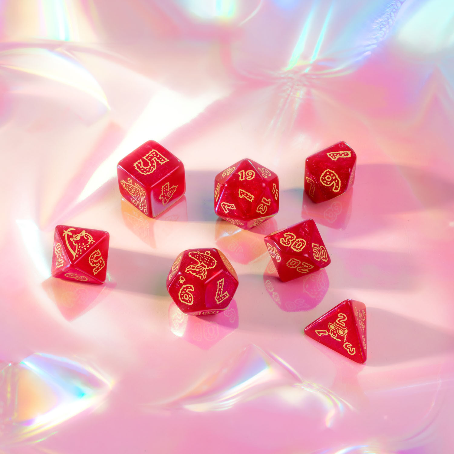 Q Workshop | Chillo | Capybara Dice Set