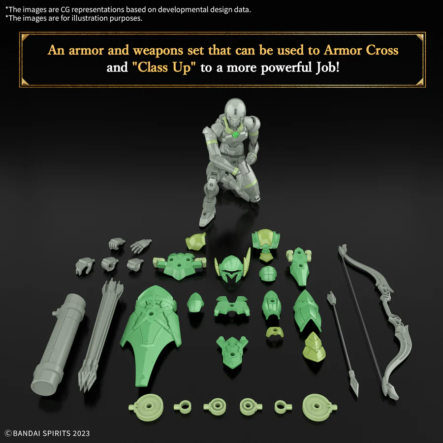 Bandai: 30MF Liber Archer – 30 Minutes Missions (14cm)