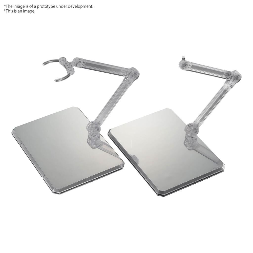 Bandai | Action Base 7 Clear Mirror Stickers Set | Zubehör für Gundam Modellbausätze
