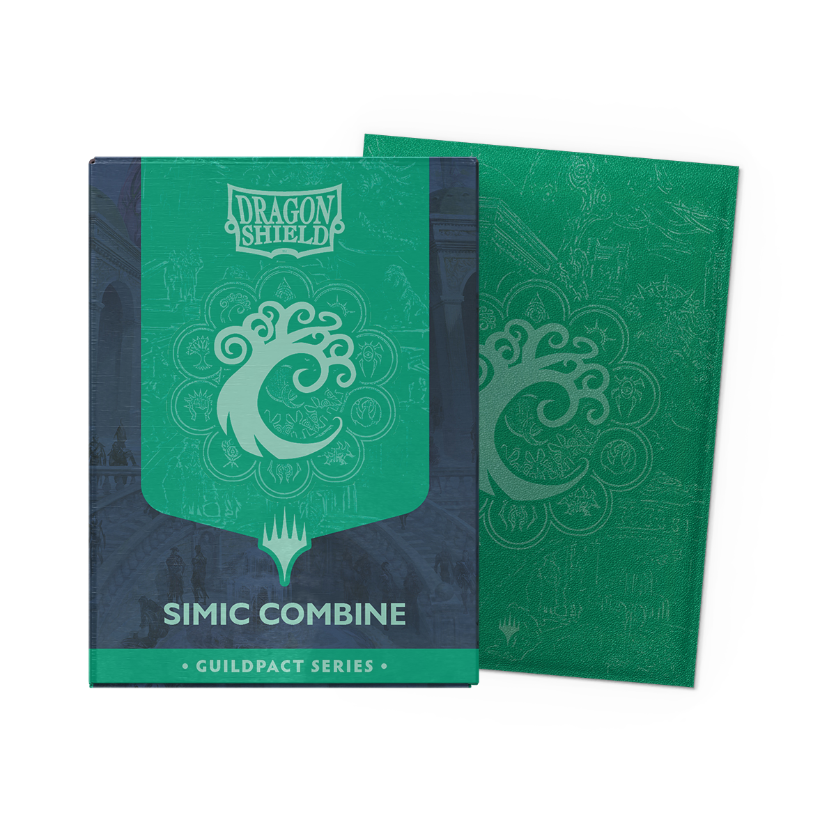Dragon Shield X Magic: The Gathering | Simic Combine | Standard Size Sleeves Guildpact Series