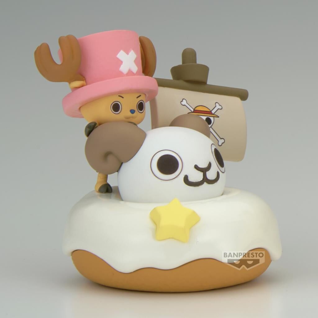 Banpresto | Chopper, Bepo & Pirate Ship Paldolce Collection (6cm) (A) | One Piece