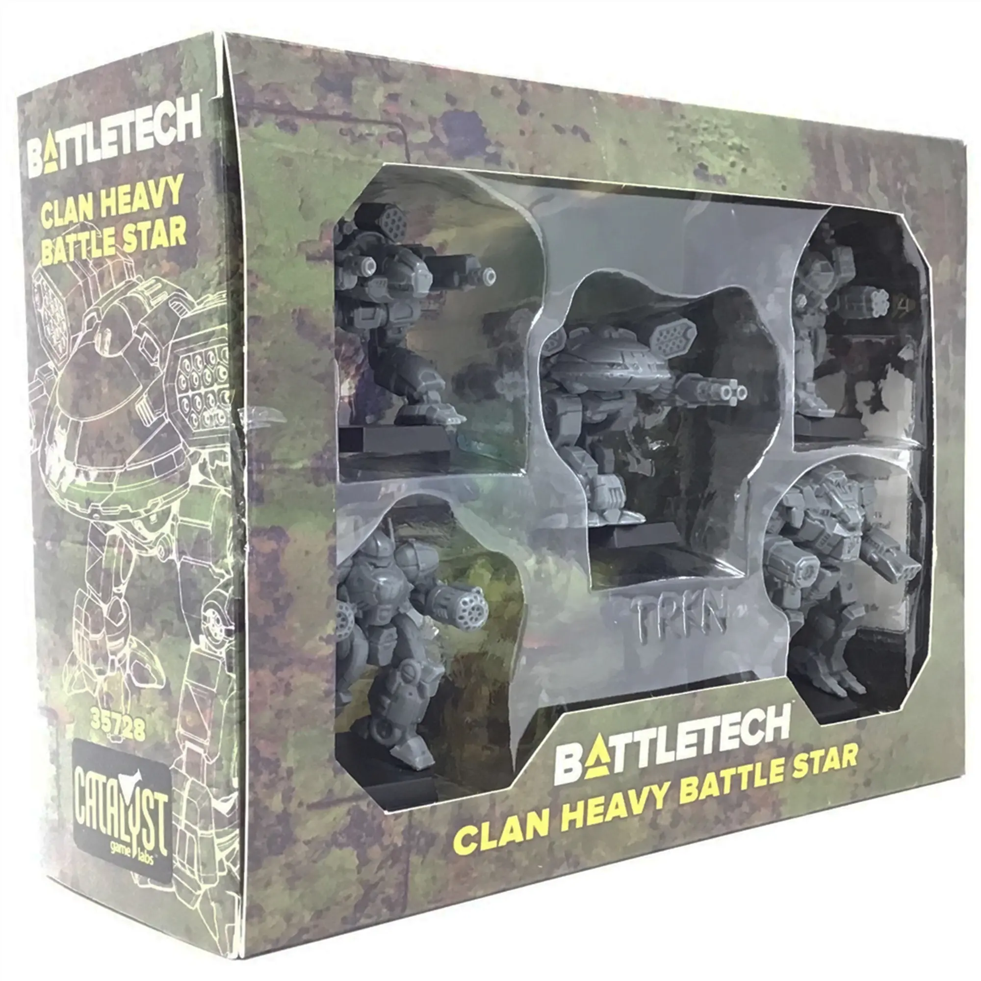 Catalyst Game Labs: BattleTech Clan Heavy Battle Star - Miniature Games