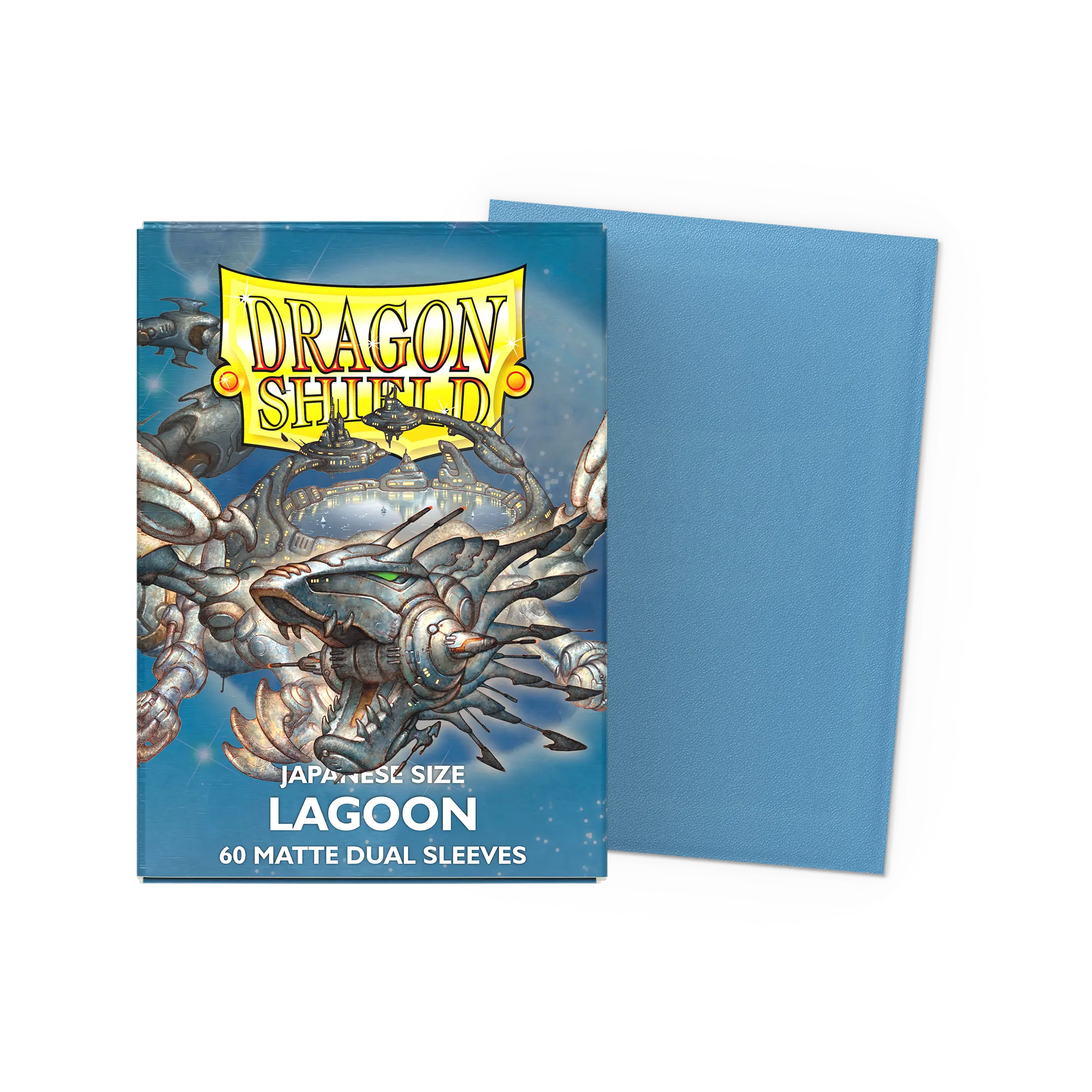 Dragon Shield: Lagoon - Matte Dual Sleeves - Japanese Size