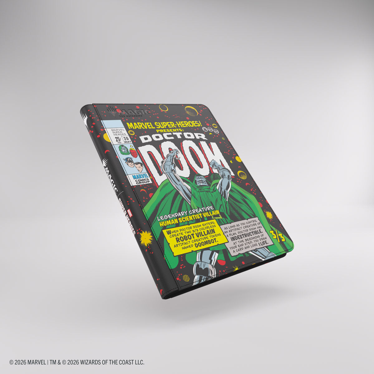 Gamegenic | Marvel Super Heroes - Doctor Doom | Binder 18-Pocket