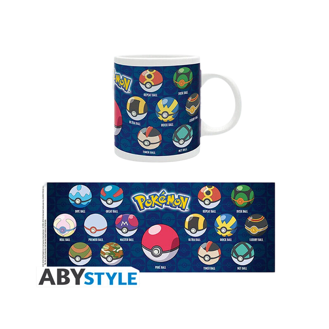POKEMON - Mug - 320 ml - Ball Varieties