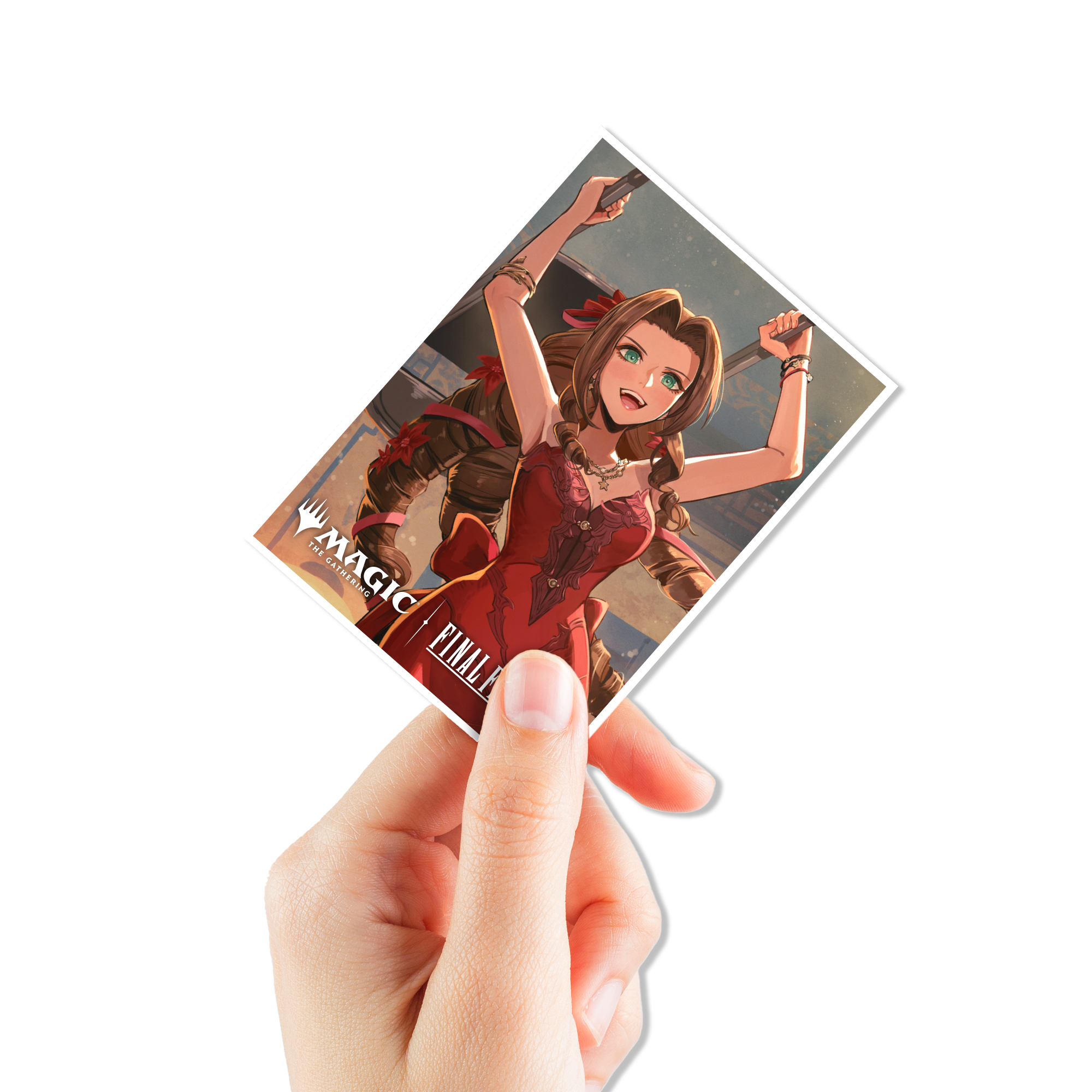 Ultra Pro | MTG - FINAL FANTASY - Aerith Gainsborough | 105pcs APEX DECK PROTECTOR Sleeves